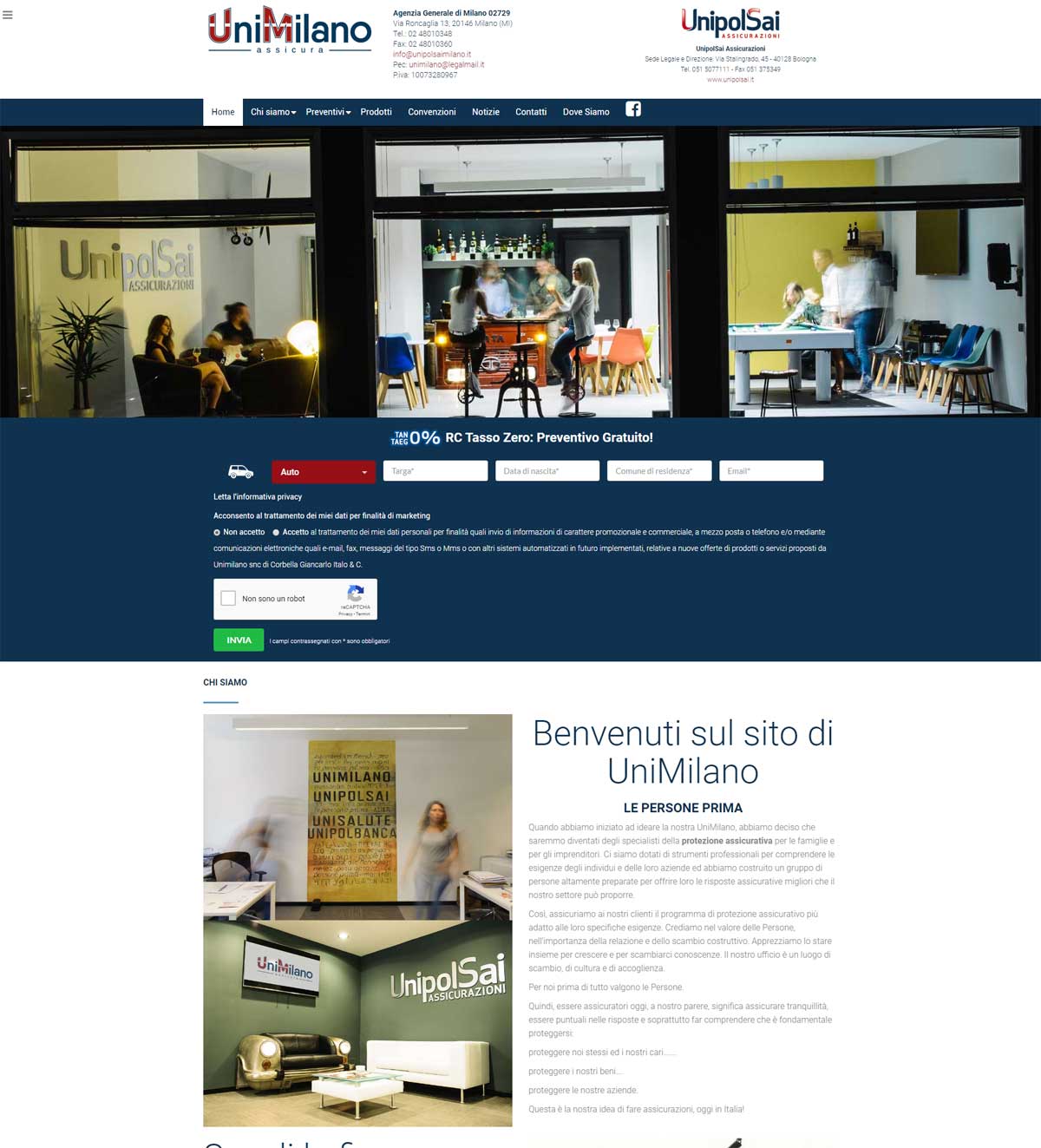sito agenzia unimilano