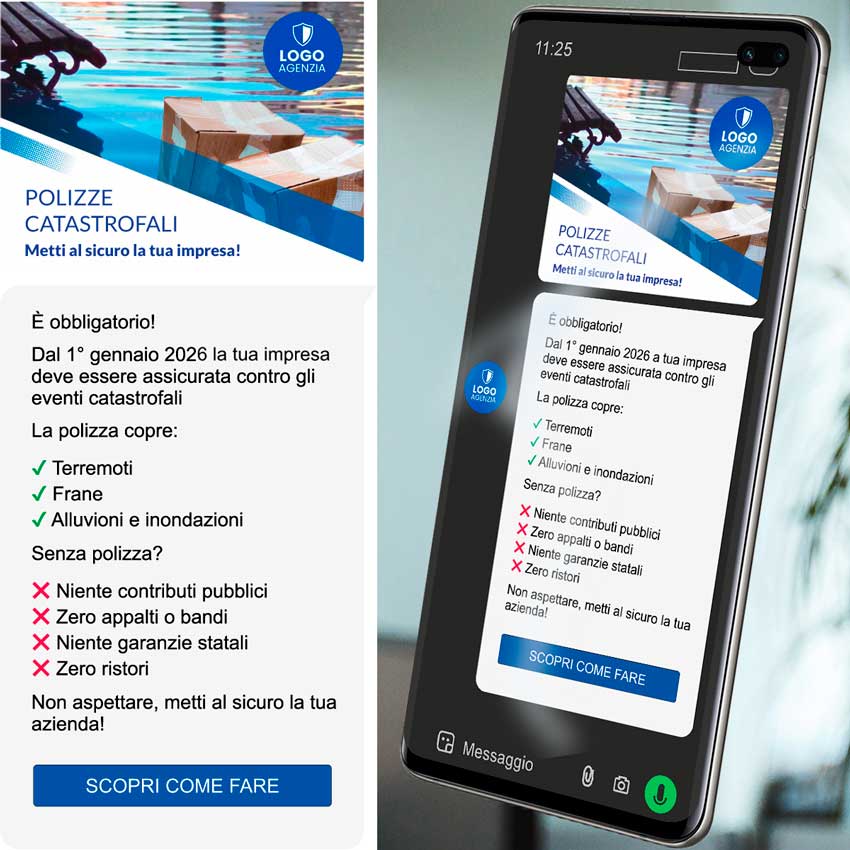 whats app polizza catastrofi naturali